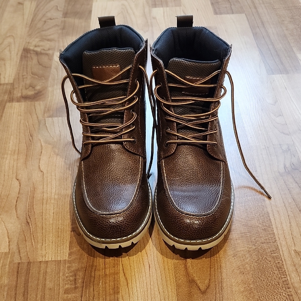 Sonoma Men's Dark Brown Leather Boots
